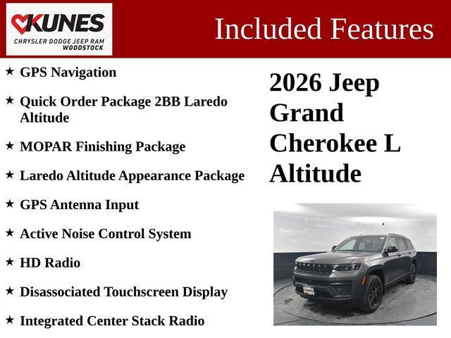 new 2026 Jeep Grand Cherokee L car, priced at $45,922