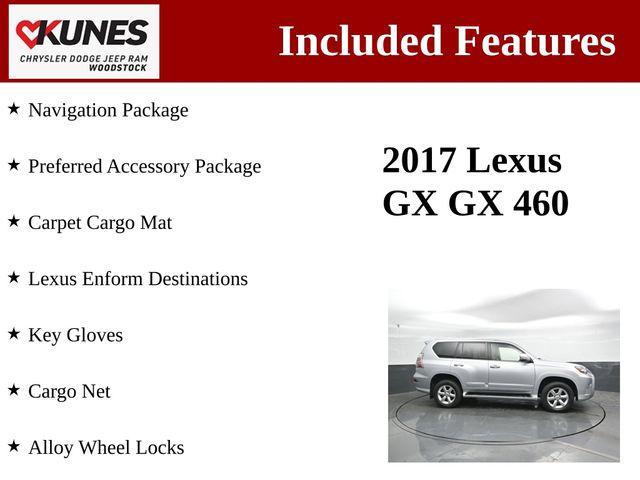used 2017 Lexus GX 460 car, priced at $20,403