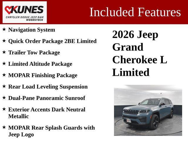 new 2026 Jeep Grand Cherokee L car, priced at $48,015