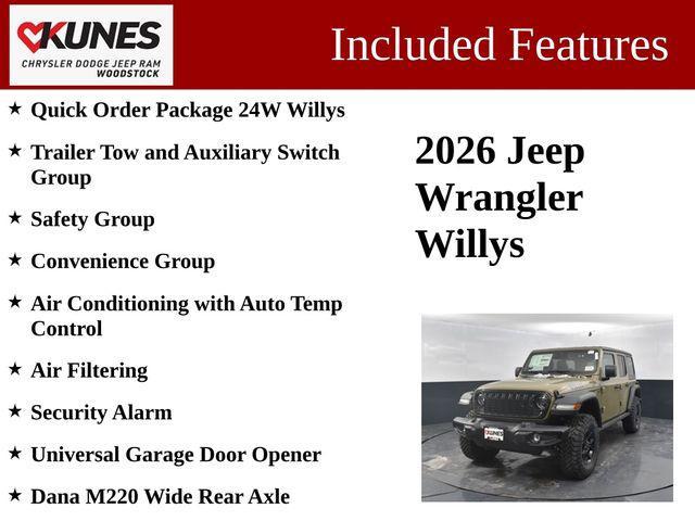 new 2026 Jeep Wrangler car, priced at $57,964
