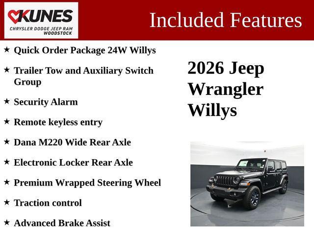 new 2026 Jeep Wrangler car, priced at $52,782