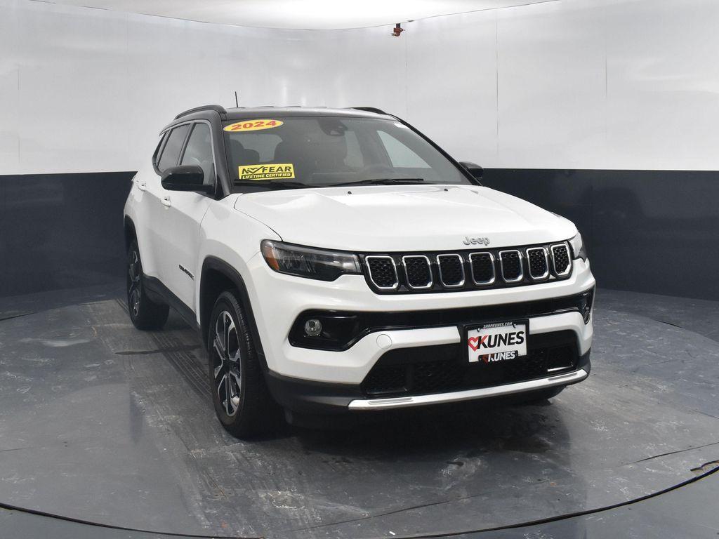 used 2024 Jeep Compass car, priced at $21,394