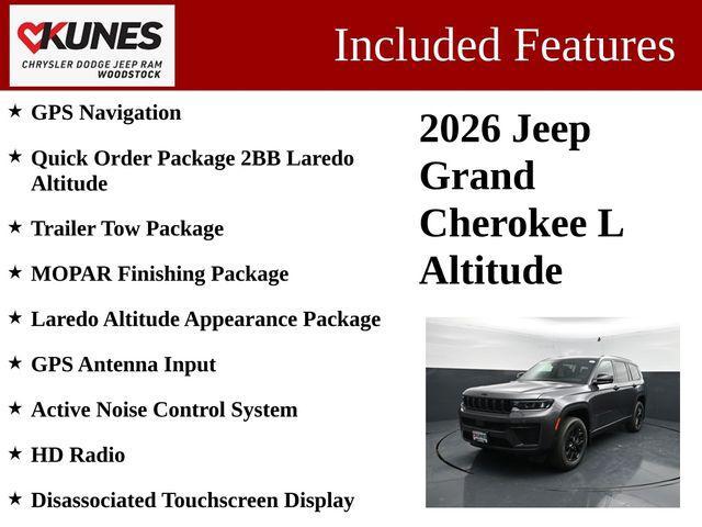 new 2026 Jeep Grand Cherokee L car, priced at $47,764