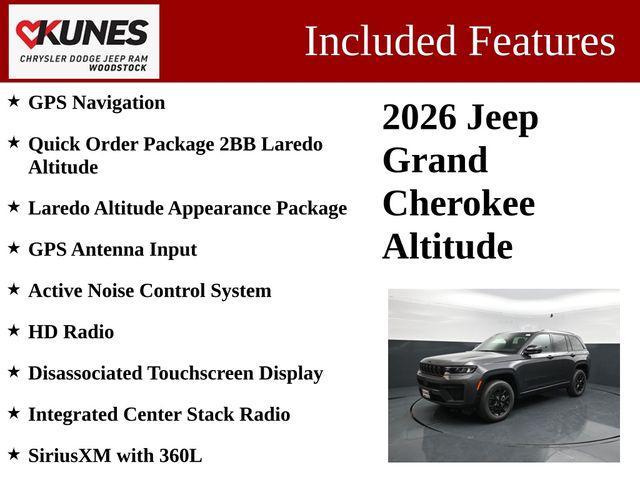 new 2026 Jeep Grand Cherokee car, priced at $44,455