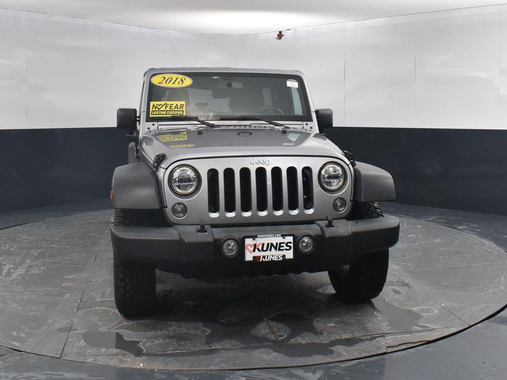 used 2018 Jeep Wrangler JK Unlimited car, priced at $21,317