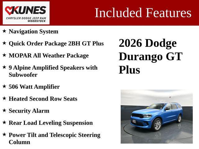 new 2026 Dodge Durango car, priced at $49,994