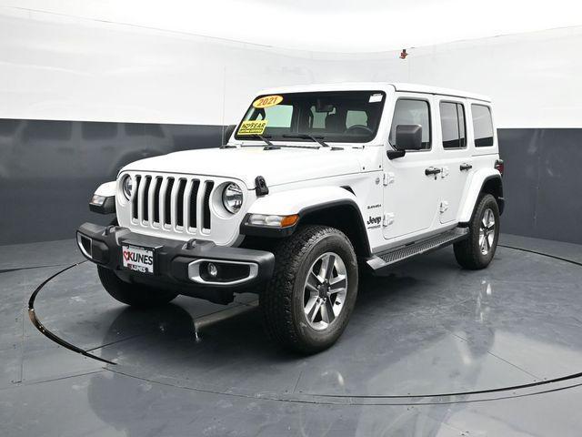 used 2021 Jeep Wrangler Unlimited car, priced at $31,395