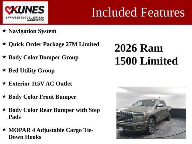 new 2026 Ram 1500 car, priced at $64,750
