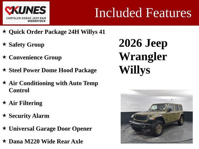 new 2026 Jeep Wrangler car, priced at $57,137