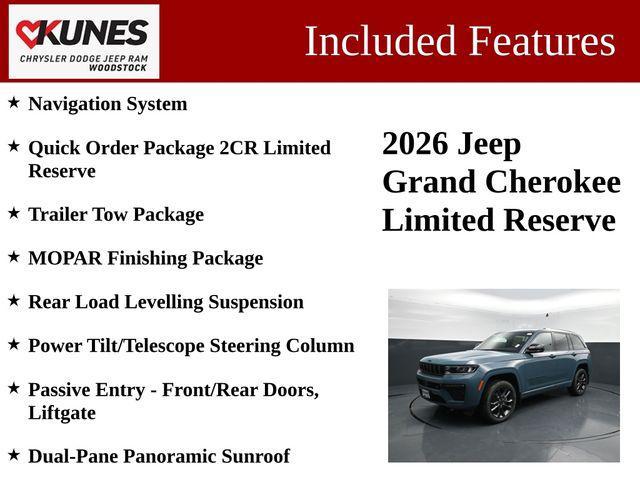 new 2026 Jeep Grand Cherokee car, priced at $50,271