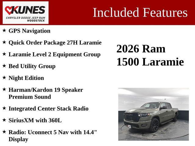 new 2026 Ram 1500 car, priced at $72,758