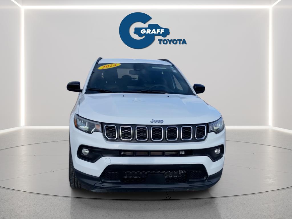 used 2024 Jeep Compass car, priced at $19,857