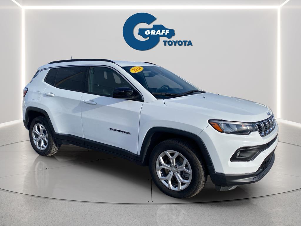 used 2024 Jeep Compass car, priced at $19,857