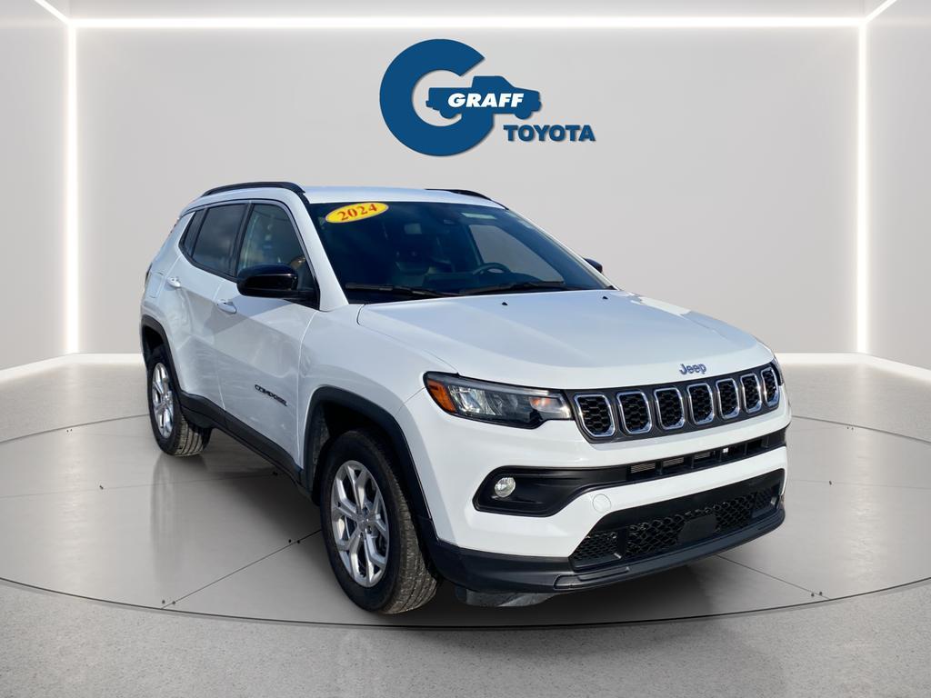 used 2024 Jeep Compass car, priced at $19,857
