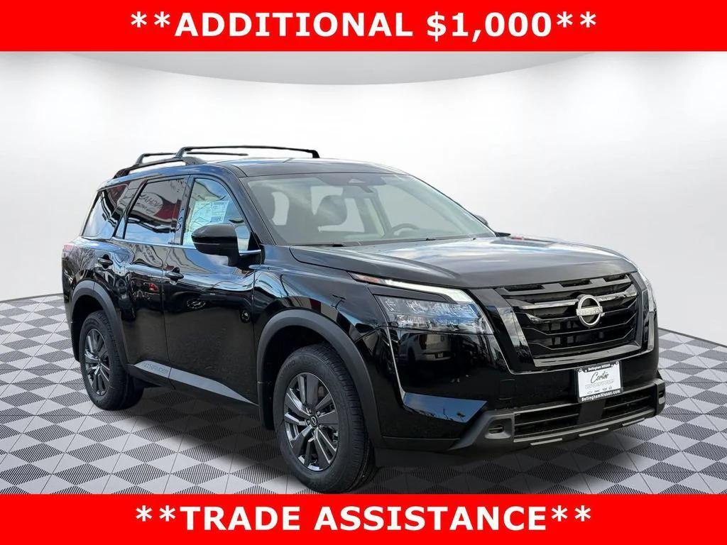 new 2025 Nissan Pathfinder car, priced at $34,945