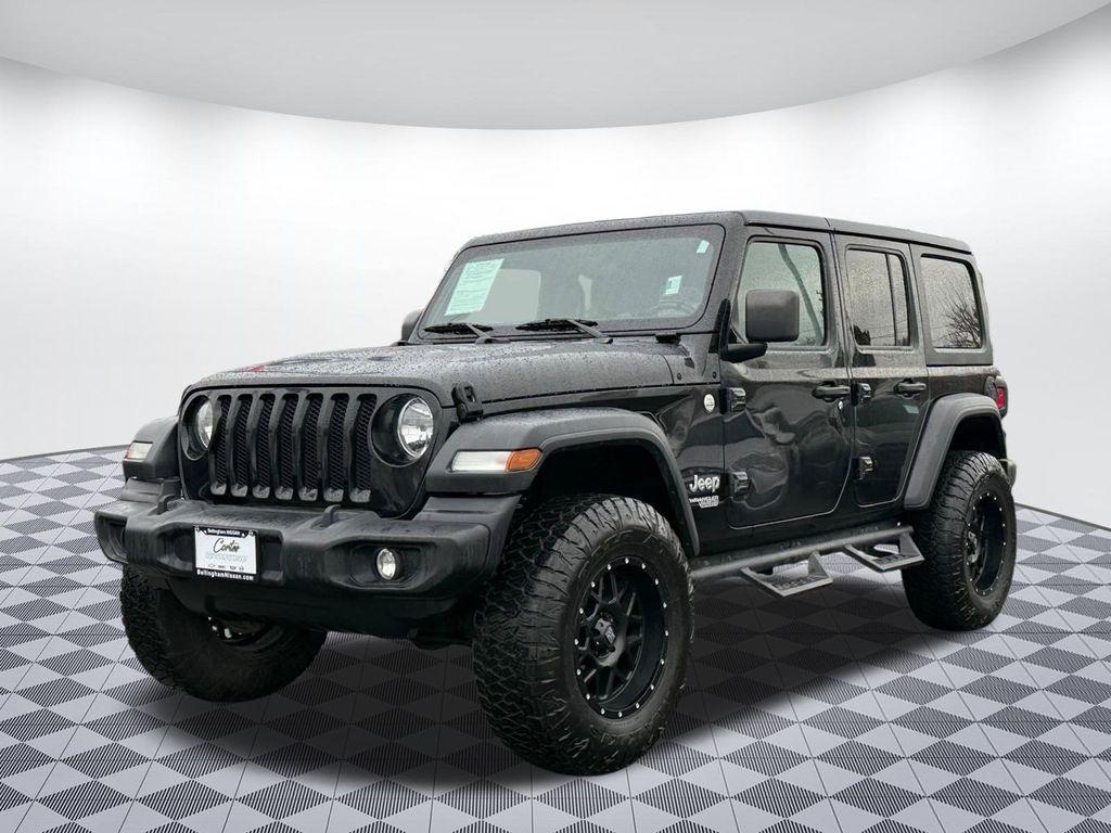 used 2020 Jeep Wrangler Unlimited car, priced at $19,999