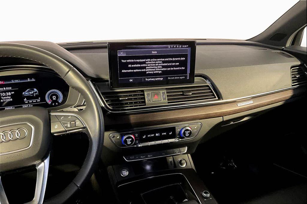 used 2023 Audi Q5 car, priced at $34,483