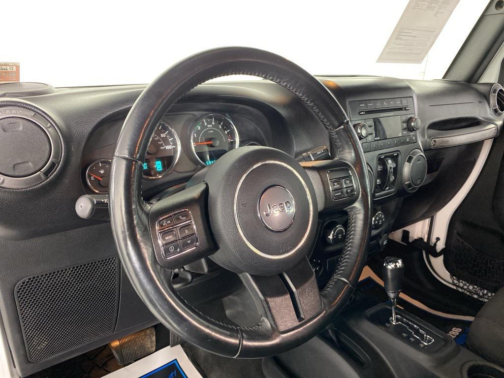 used 2017 Jeep Wrangler Unlimited car, priced at $18,869