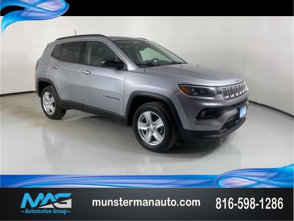 used 2022 Jeep Compass car, priced at $17,396