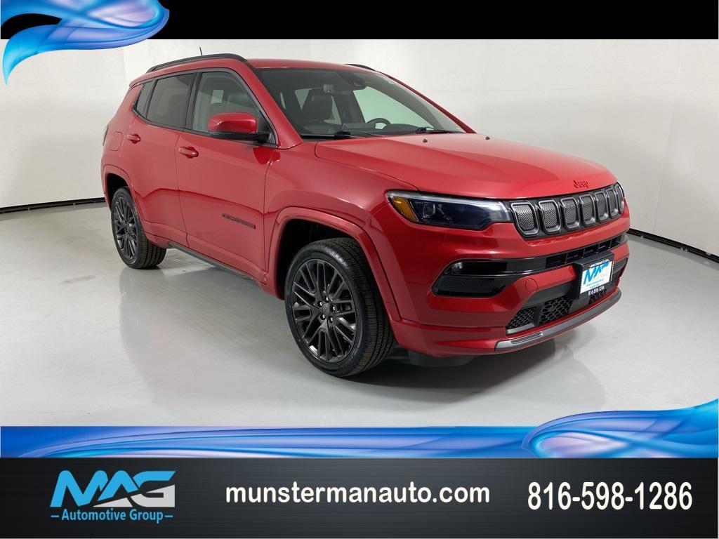 used 2022 Jeep Compass car, priced at $21,523