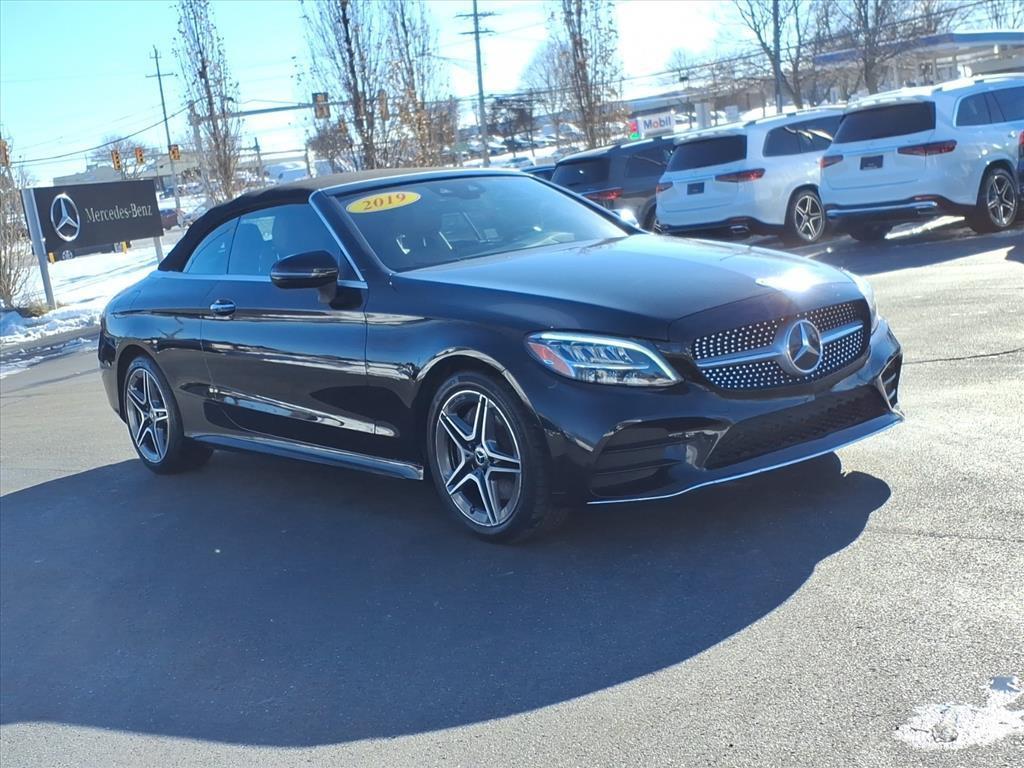 used 2019 Mercedes-Benz C-Class car, priced at $26,598