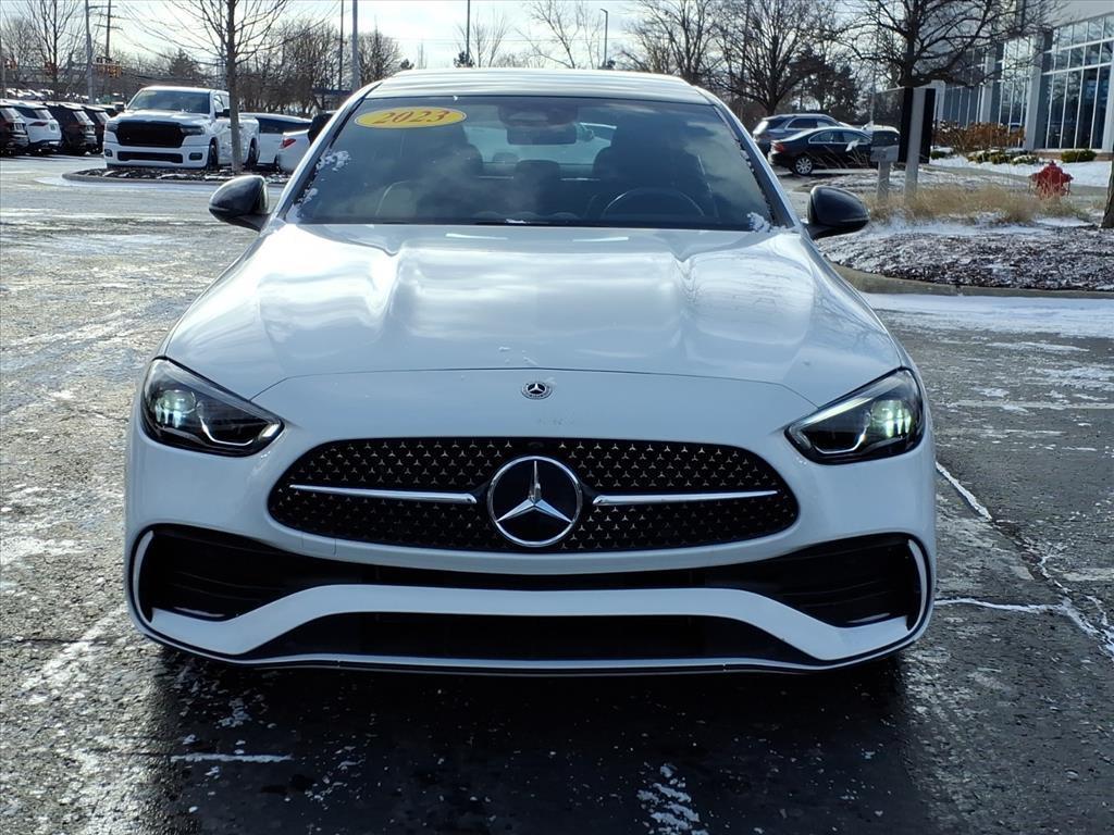 used 2023 Mercedes-Benz C-Class car, priced at $35,998