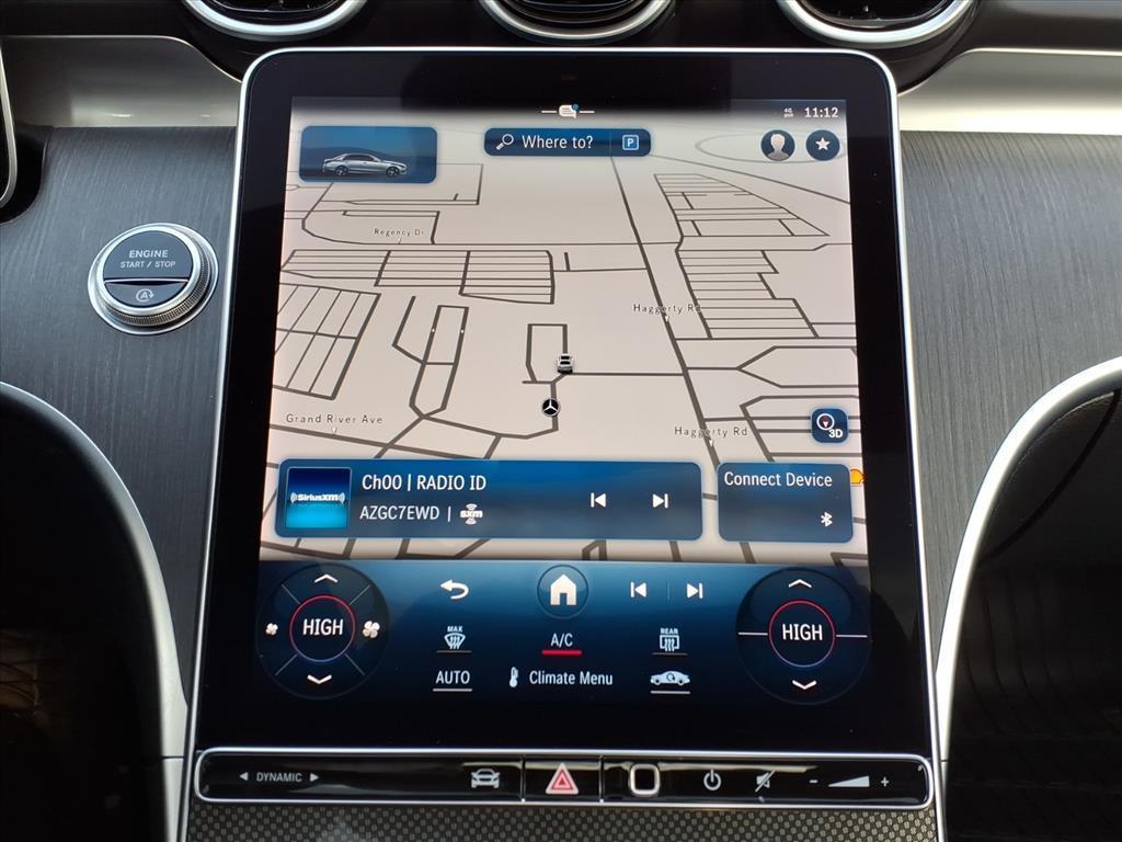 used 2023 Mercedes-Benz C-Class car, priced at $35,998