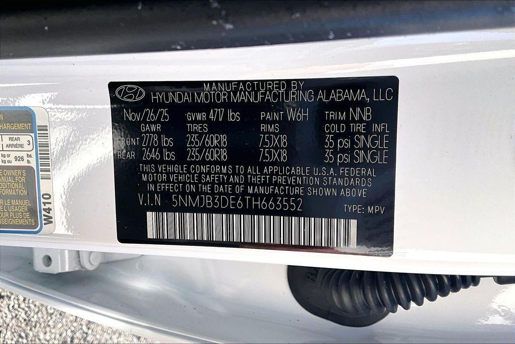 new 2026 Hyundai Tucson car, priced at $29,342