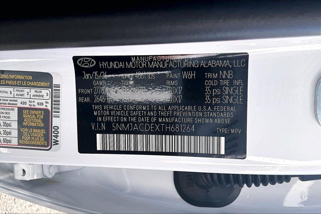 new 2026 Hyundai Tucson car, priced at $29,485