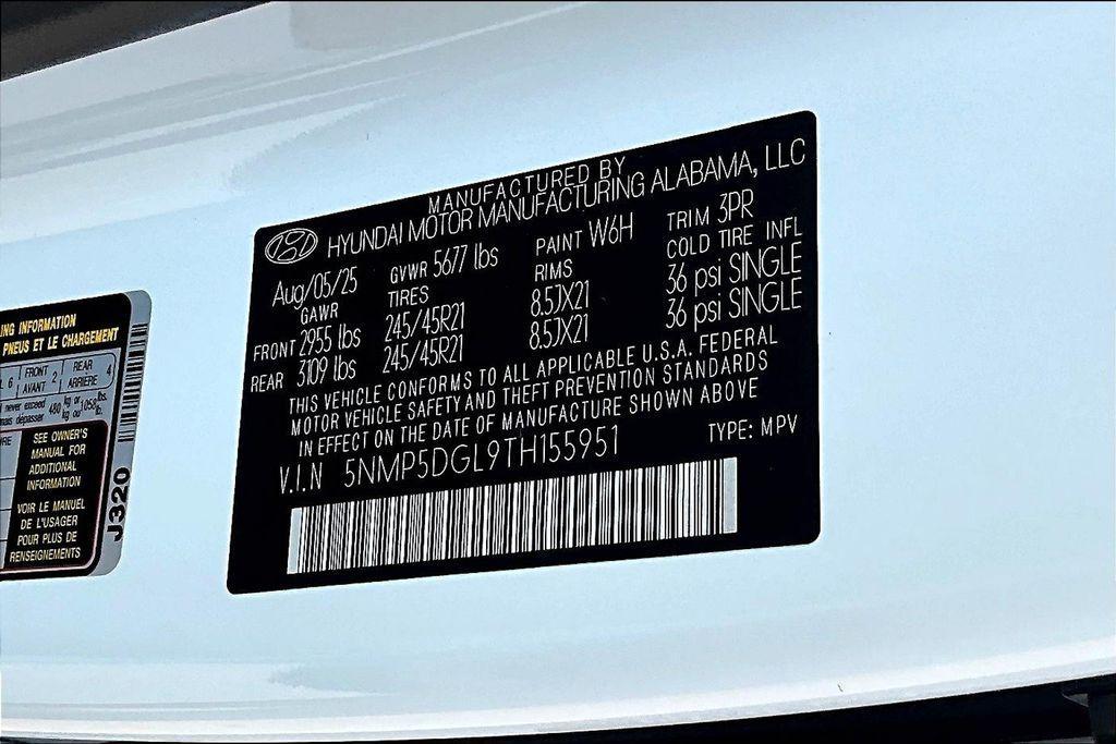 new 2026 Hyundai Santa Fe car, priced at $46,093