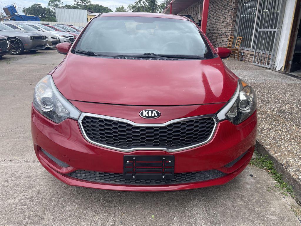 Red 2016 Kia Forte LX