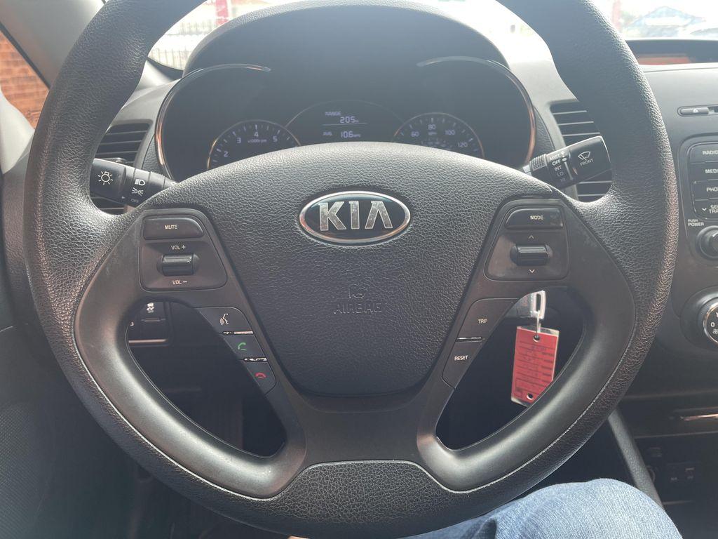 Red 2016 Kia Forte LX
