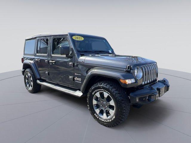 used 2022 Jeep Wrangler Unlimited car, priced at $29,776