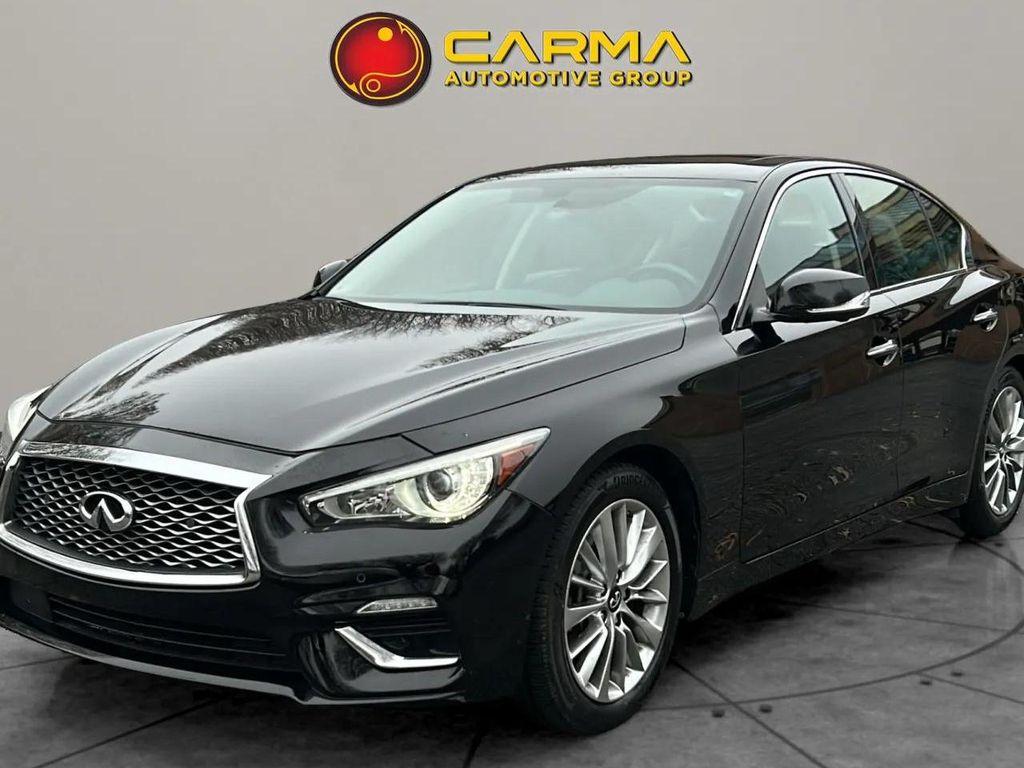 used 2021 INFINITI Q50 car, priced at $20,998