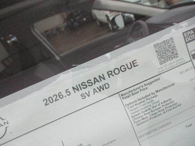 new 2026 Nissan Rogue car, priced at $33,263