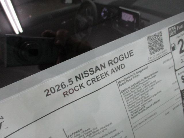 new 2026 Nissan Rogue car, priced at $32,705