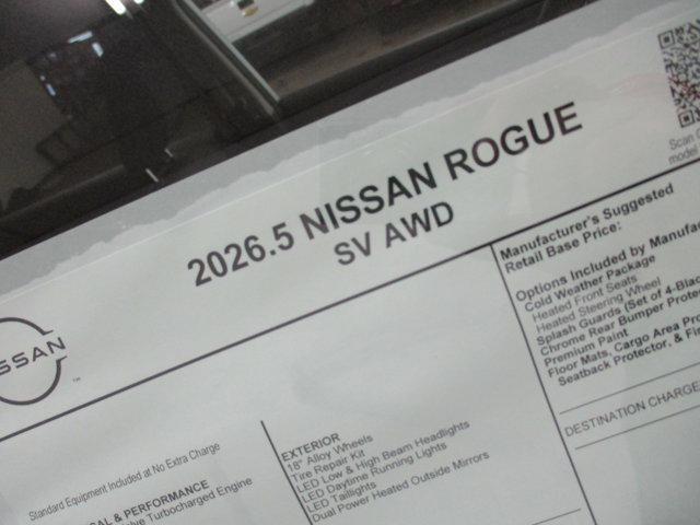 new 2026 Nissan Rogue car, priced at $33,671
