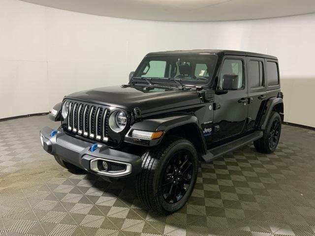 used 2022 Jeep Wrangler Unlimited 4xe car, priced at $32,441