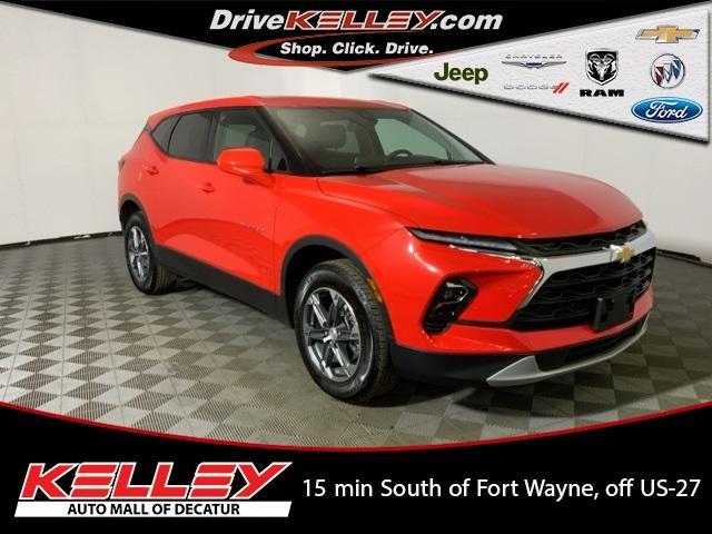 used 2025 Chevrolet Blazer car, priced at $29,595