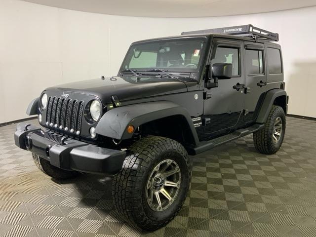 used 2014 Jeep Wrangler Unlimited car, priced at $12,882