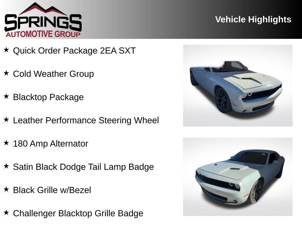used 2020 Dodge Challenger car, priced at $18,097