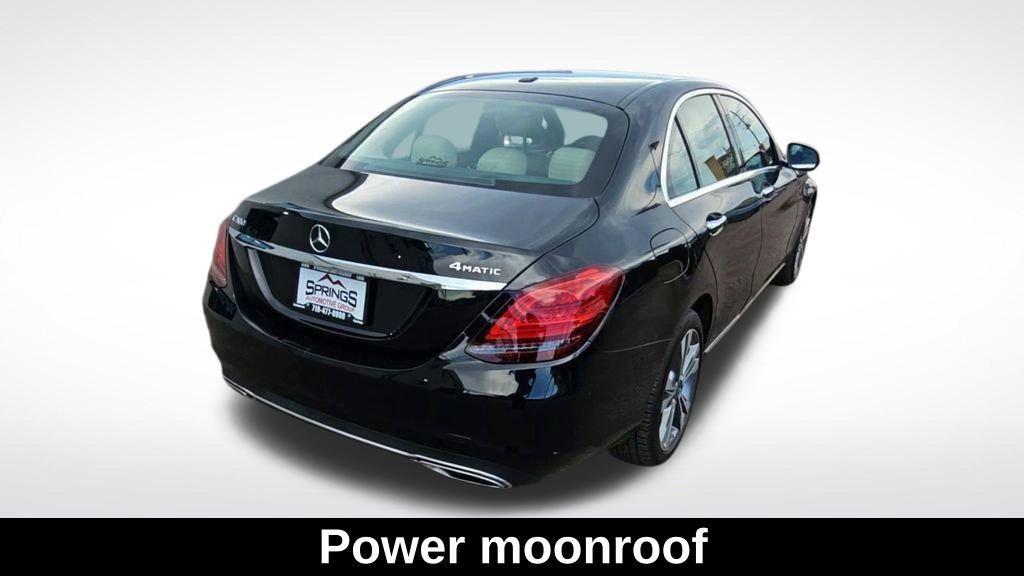 used 2021 Mercedes-Benz C-Class car, priced at $18,998