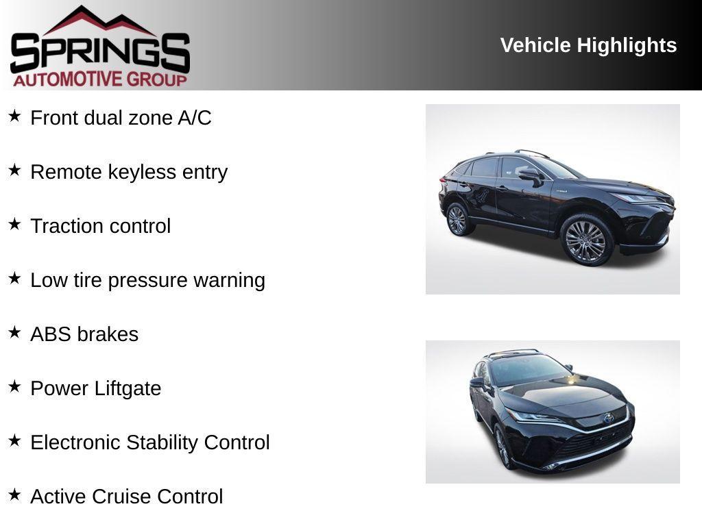 used 2021 Toyota Venza car, priced at $28,599