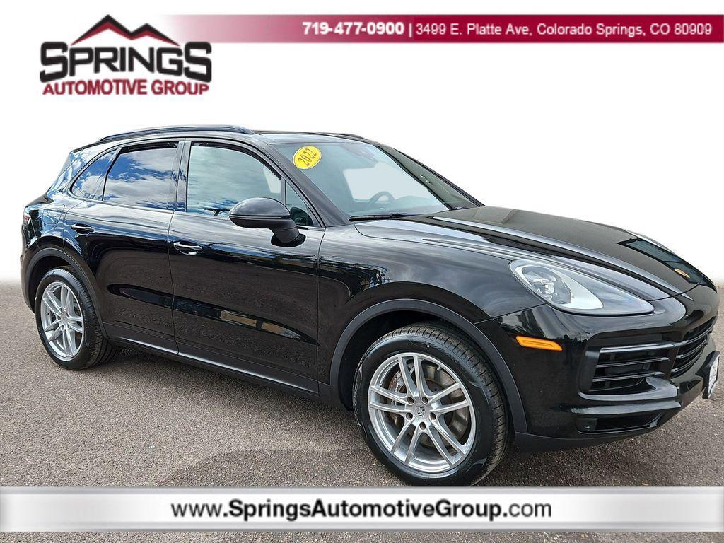 used 2022 Porsche Cayenne car, priced at $46,998