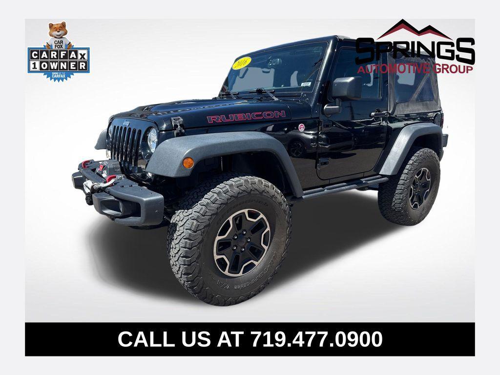 used 2016 Jeep Wrangler car, priced at $19,598
