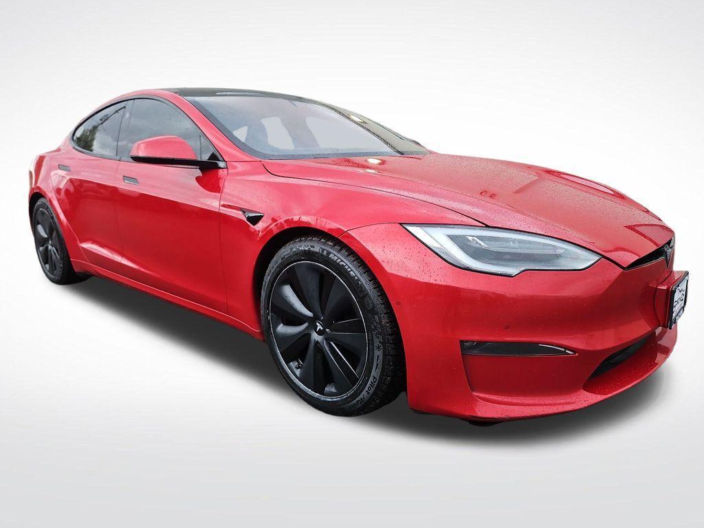 used 2021 Tesla Model S car, priced at $53,398