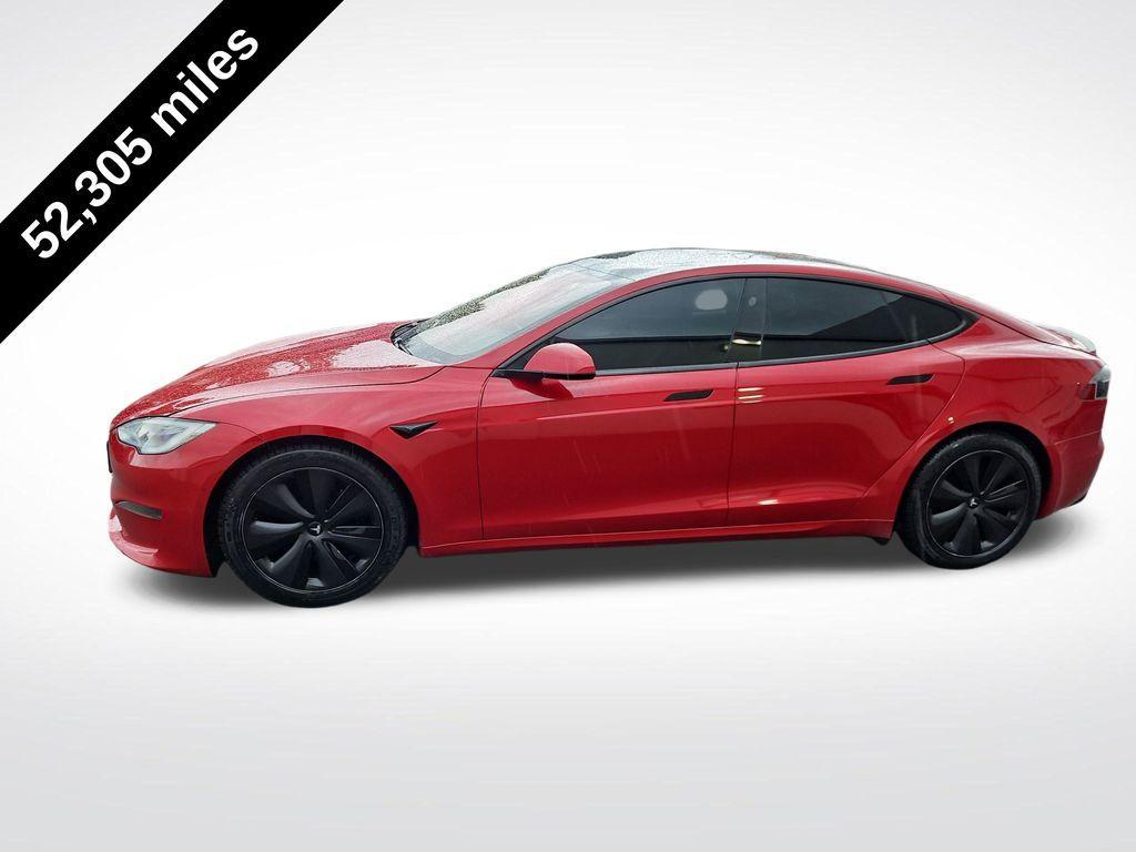 used 2021 Tesla Model S car, priced at $53,398