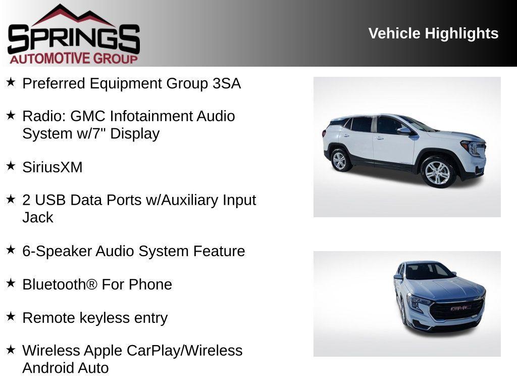 used 2024 GMC Terrain car, priced at $21,397