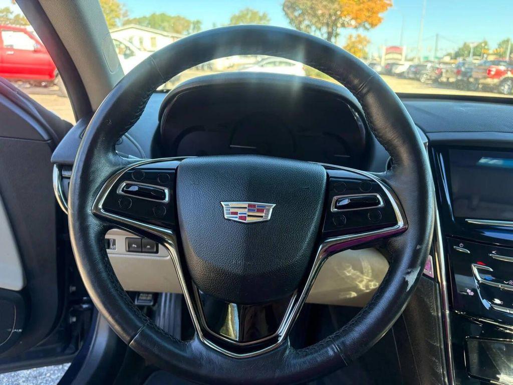 used 2015 Cadillac ATS car, priced at $11,500