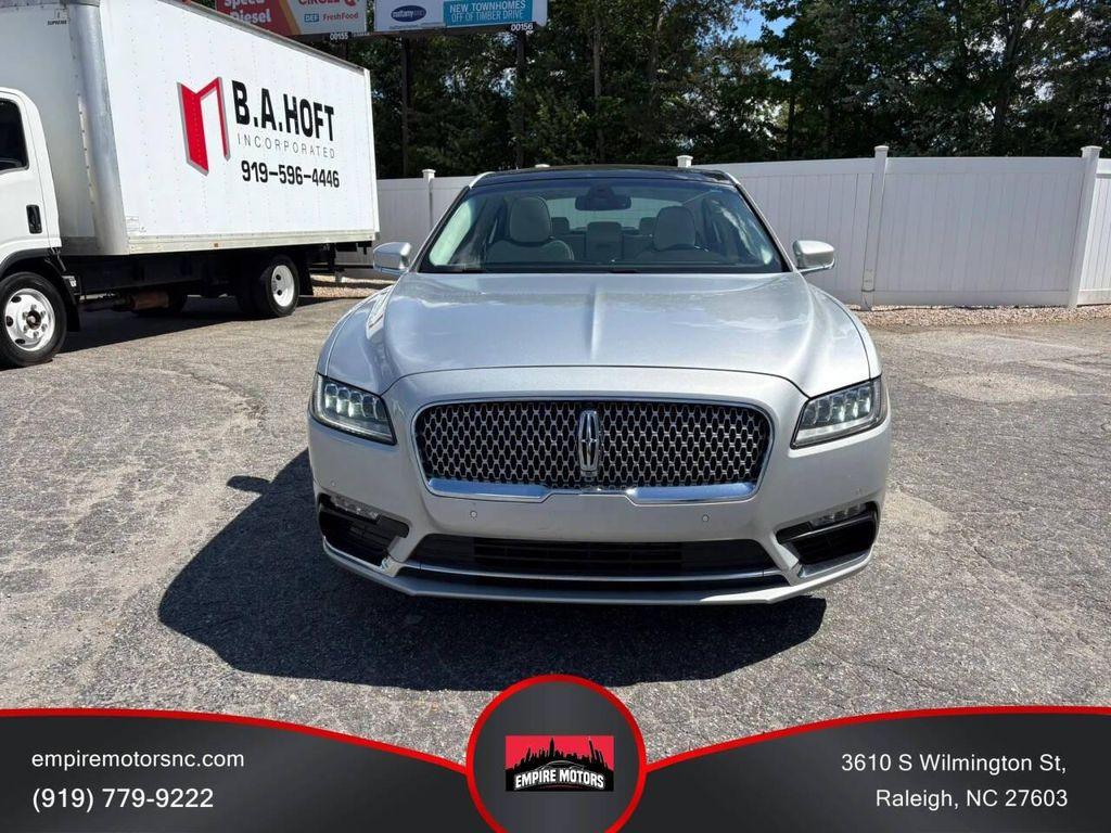 used 2017 Lincoln Continental car, priced at $18,499